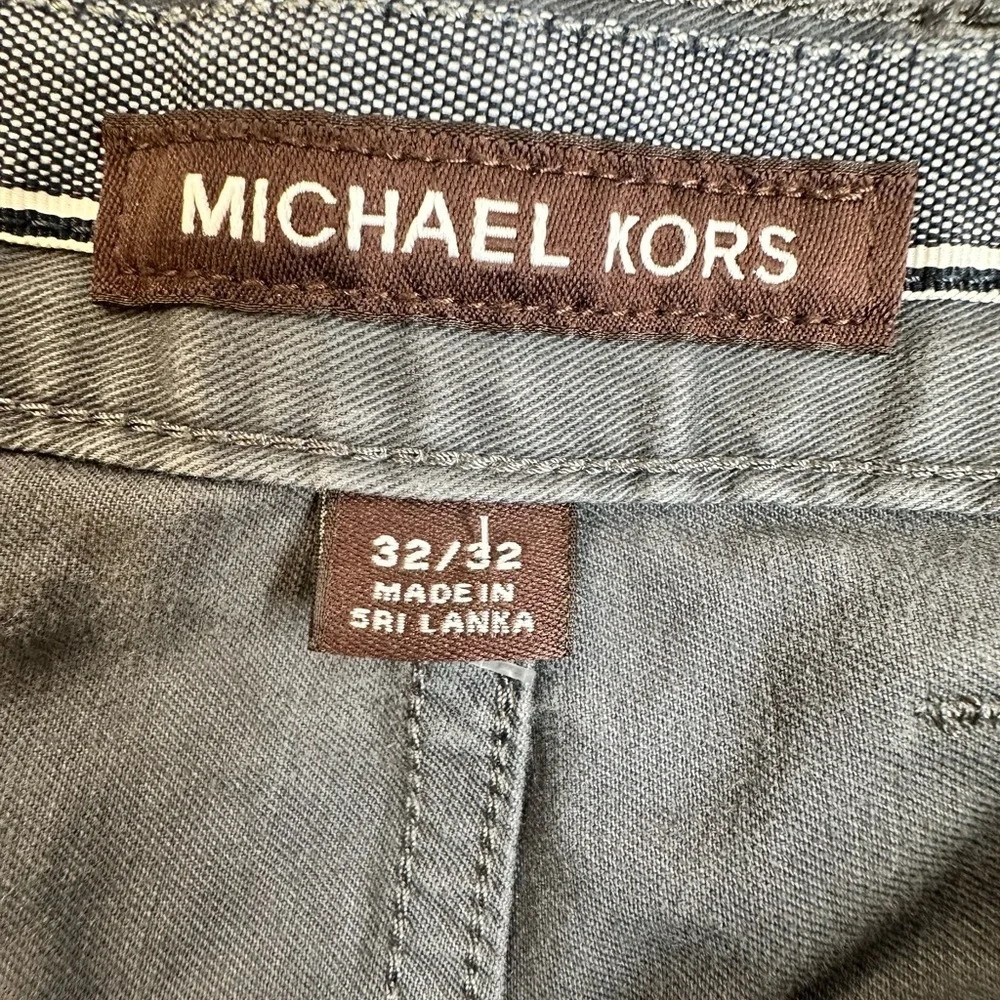EUC Michael Kors Men’s Black Wash Parker Slim Fit Casual Pants - Size 32